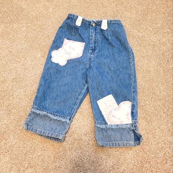 Disney Kids Vintage Denim Jean Pants Size 6 - Picture 1 of 5